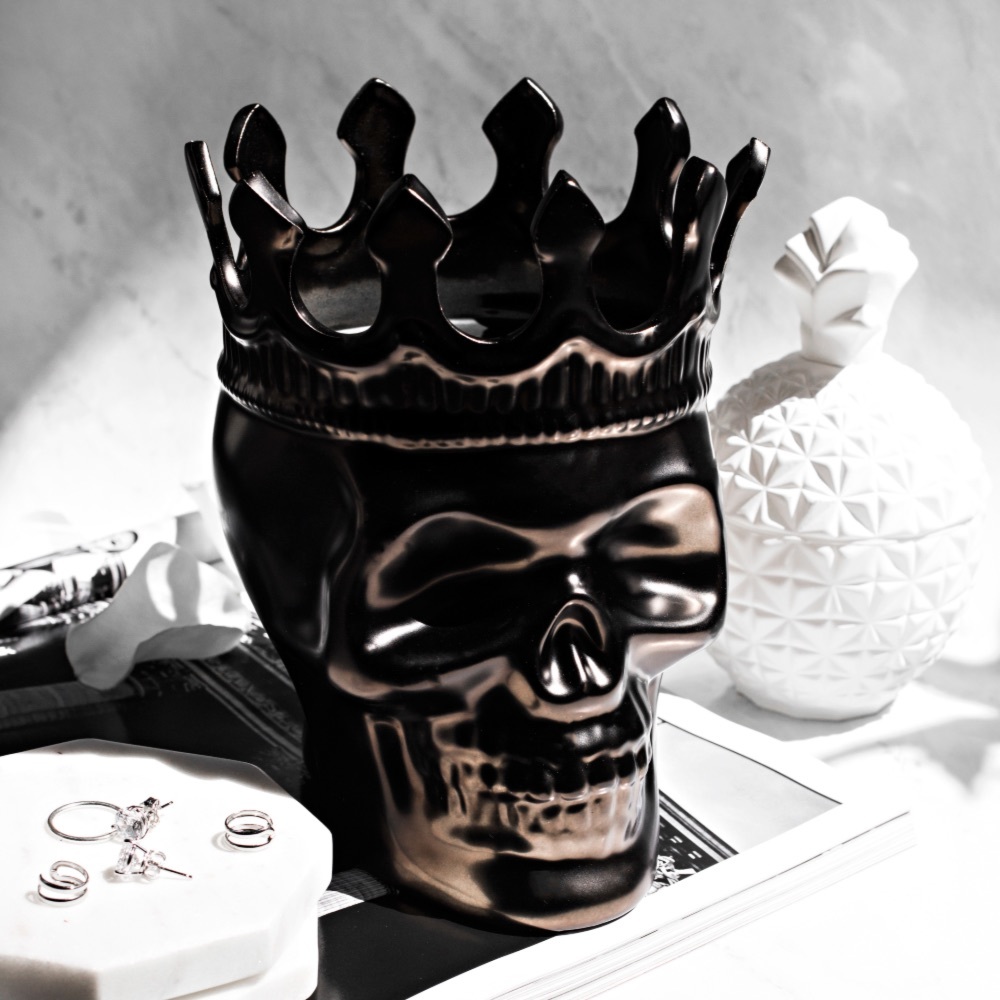 Gunmetal Alexandre Skull in Scenteurs et Passion
